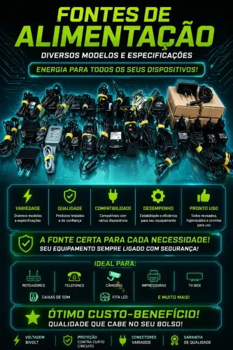 Fontes de Alimentação
