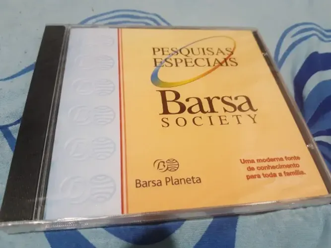 CD-ROM Pesquisas Especiais Barsa Society 1.0 lacrado