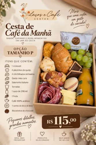Cesta de Café da Manhã