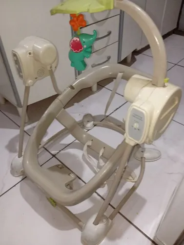 Cadeira balança bebê Fisher Price