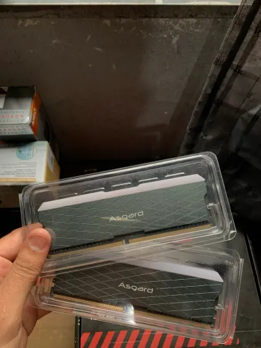 Memória RAM 2x8 Asgard 16gb 3200mhz