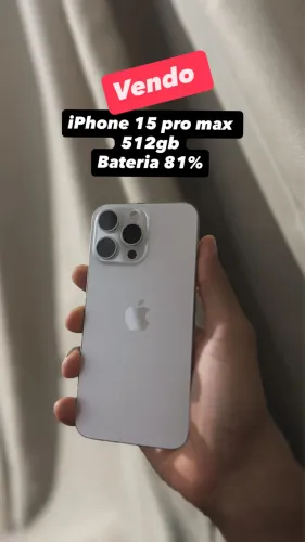 iPhone 15 pro max 512gb