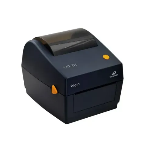Impressora de Etiqueta Térmica Direta L42DT - Elgin - Compacta USB RS-232
