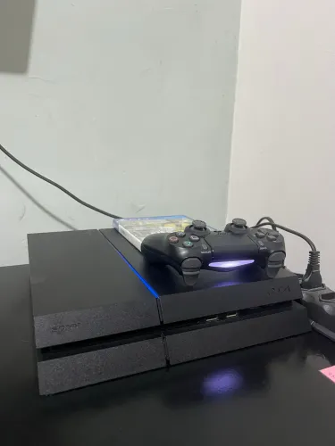 PS4 FAT (MUITO CUIDADO) | Controle original e FIFA 18