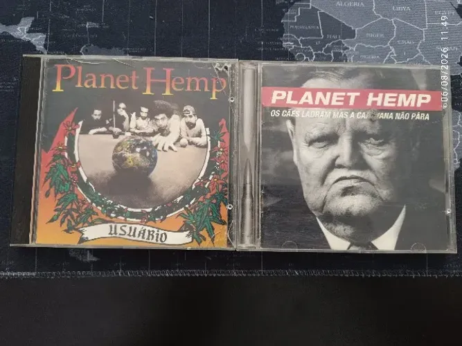 2 Cds Planet Hemp (Usuário / Os cães ladram mas a caravana não para)