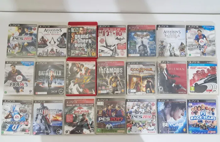 LOTE DE JOGOS PS3