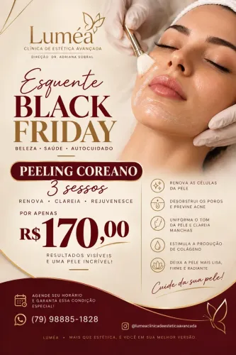Semana do tratamento facial 