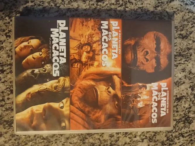 Lote / Coleção: Planeta dos Macacos (Clássicos + Remake) | 2 Boxes Originais