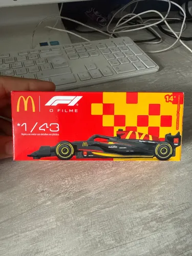 carrinho fórmula 1, Mcdonald?s 