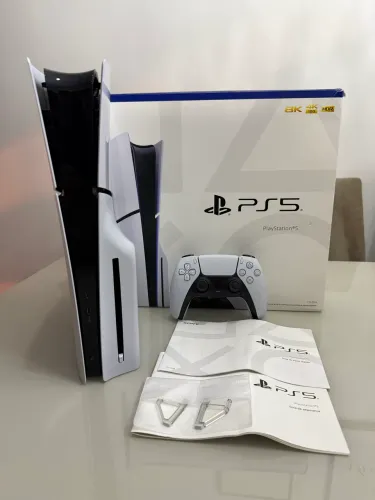 Ps5 slim com leitor 1 TB PRA SAIR HOJE
