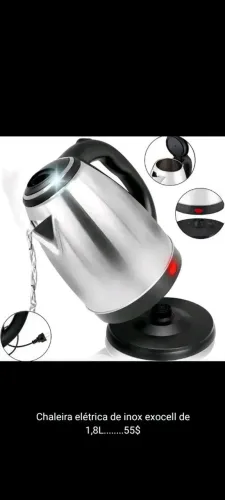 Chaleira elétrica 220v/350°