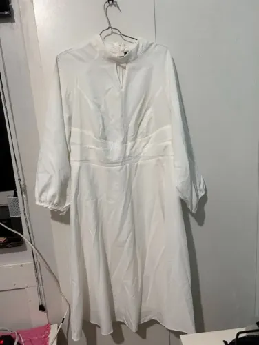 Vestido de casamento, midi, tamanho GG, 1XL