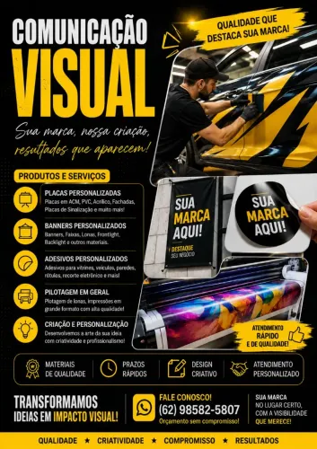 Plotagem em geral, banners adesivos personalizados