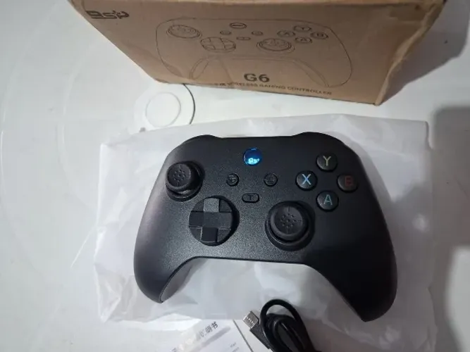 CONTROLE JOYSTICK BSP G6 BLUETOOTH ANDROID, PC, SWITCH XBOX PS4 - NOVO