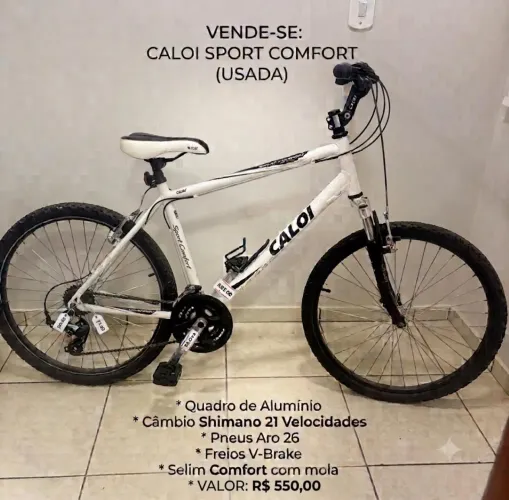 Bicicleta Caloi Sport Comfort