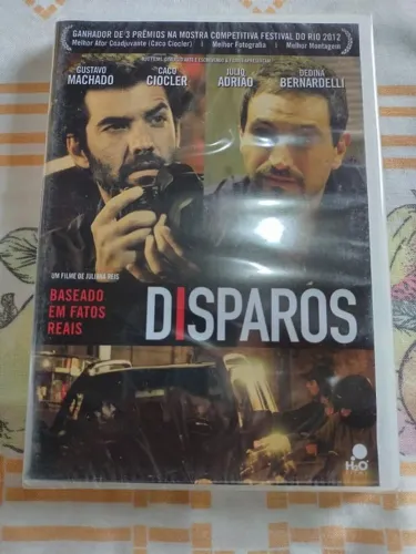 Disparos - Dvd Filme Com Gustavo Machado e Caco Ciocler Lacrado e Legendado