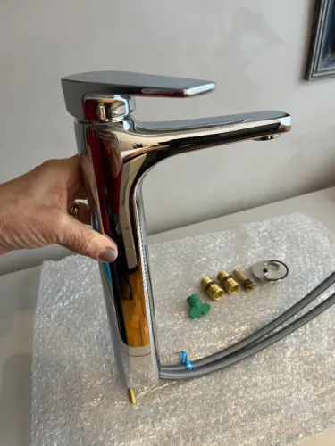 Misturador Monocomando Lavatório Bica Alta Mesa LIFT Crhome - DOCOL