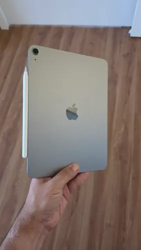 IPAD AIR M3 128 GB ESTADO DE NOVO + GARANTIA APPLE OUTUBRO 26 + APLLE PENCIL PRO
