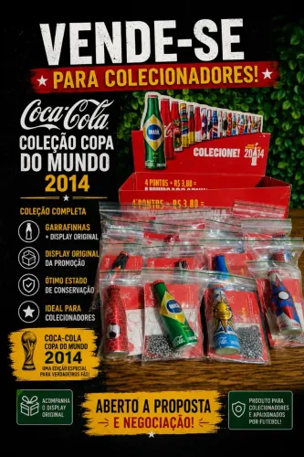 Coleção Coca-cola Copa do mundo 2014