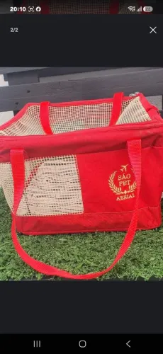 Bolsa de transporte pet novo