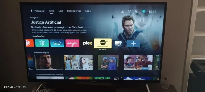 Smart TV 43' polegadas, em perfeito estado