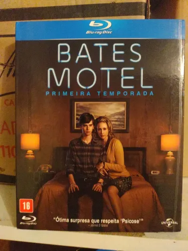 Blu-ray Bates Motel 1°- 2° temporada - 5° temporada em Dvd.