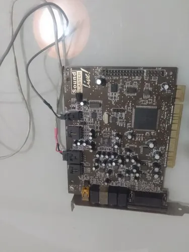 Placa de som Creative Som Blaster estéreo (Raridade!)