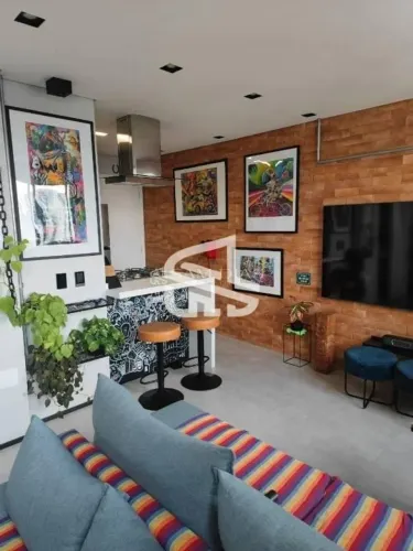 Apartamento Mobiliado à Venda com Vista Livre, 40M² e 1 Quarto Próximo Ao Parque da Aclim
