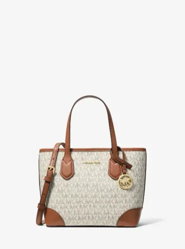 Michael Kors - Bolsa Eva Signature Logo Convertible Tote - Com Dust Bag