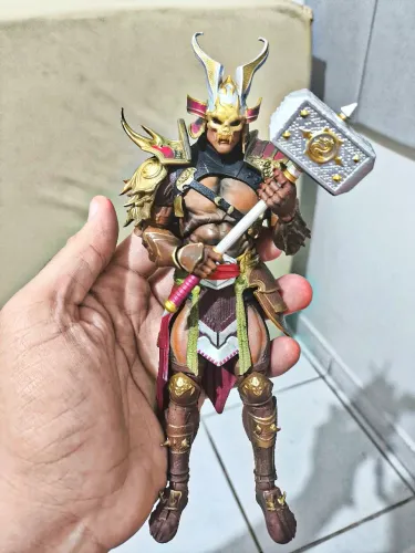 Shao Kahn Mcfarlane C/Upgrade de Pintura