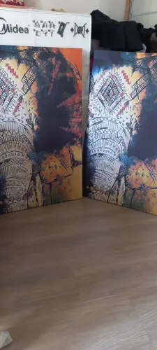 Quadro en tela de tecidos 70×90