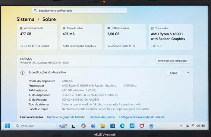 ASUS - Vivobook M1502IA