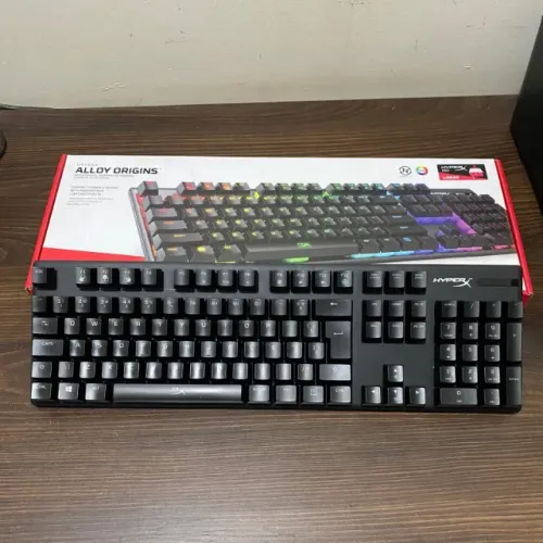 Teclado Mecânico Gamer HyperX Alloy Origins