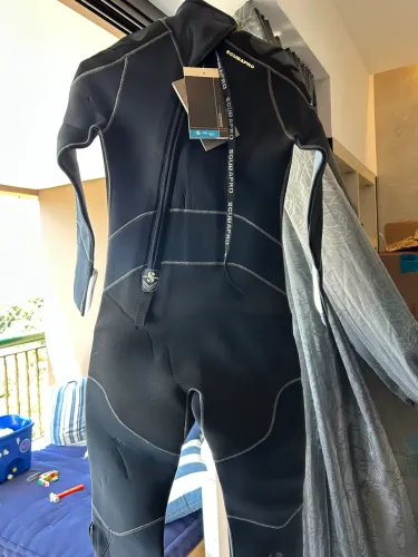 Roupa de neoprene mergulho masculina