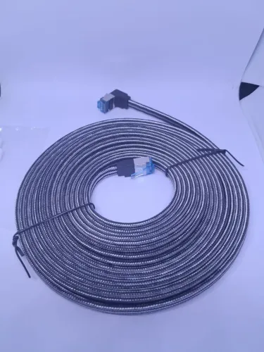 Promoção!!! Cabo Flat Rj45 Cat8 5 Metros
