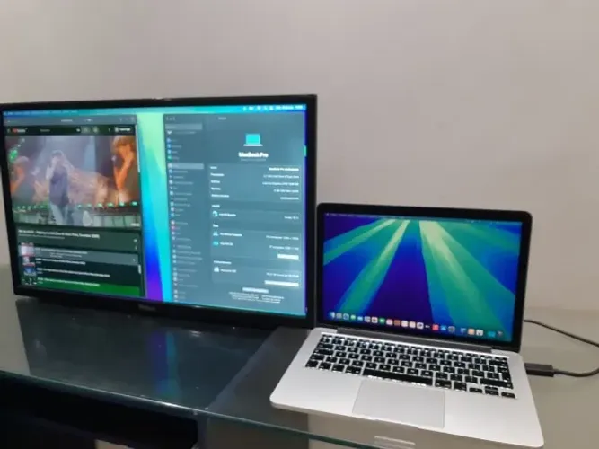 Macbook Pro 2015 + TV Philco, Leia a Descrição! 8GB Core i5 Tela Retina. Ac Troca, Parcelo