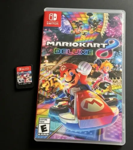 Mario Kart 8 Deluxe Nintendo Switch - Mídia Física