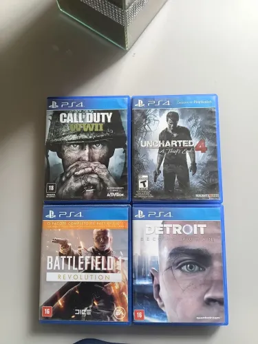 Jogos ps4 lote 150 tudo 