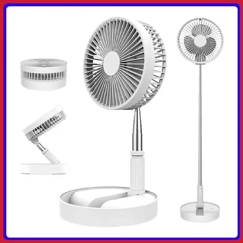 Mini Ventilador Dobrável Recarregável