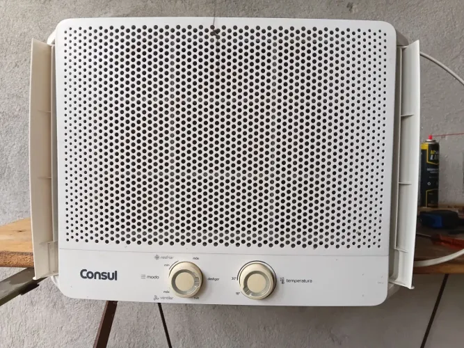 Ar condicionado consul btus 10.000 volts 127 com nota fiscal e garantia 