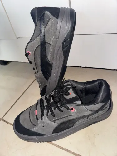 Tênis Puma Original Cinza e Preto Casual Masculino