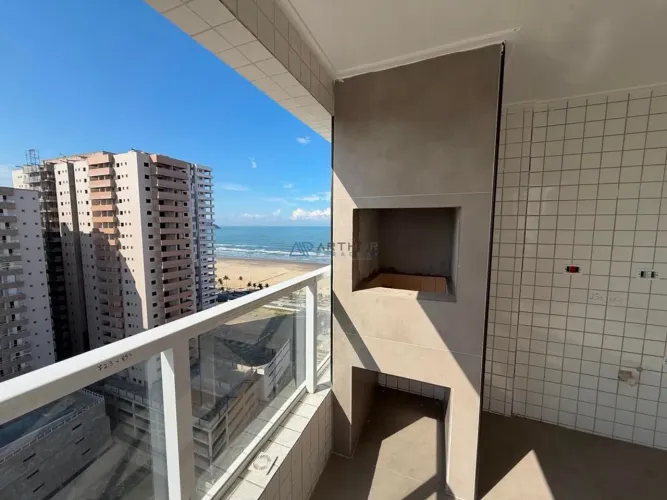Cobertura duplex com 4 dormitórios, piscina privativa à venda em Praia Grande.