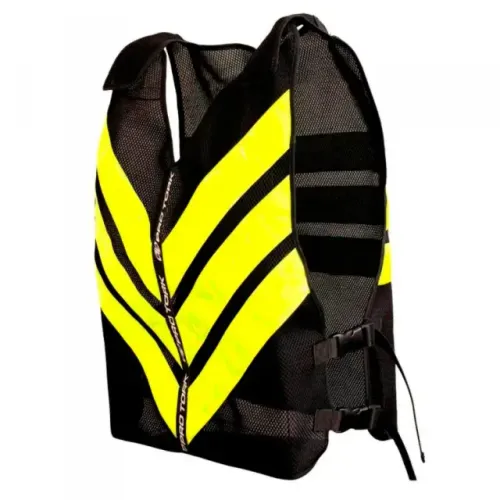 Colete Refletivo Pro Tork Preto G - Inmetro - Motoboy Mototaxi