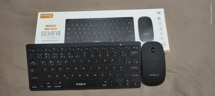 Kit teclado e mouse a'gold TCD-02A