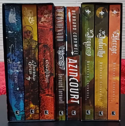 Coleção Épica Bernard Cornwell: Crônicas de Artur + Busca do Graal + Azincourt + Condenado