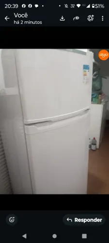 Vendo geladeira duplex marca Consul de 334 litros, semi nova