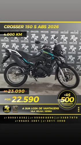 Moto Yamaha CROSSER 150S ABS 2026