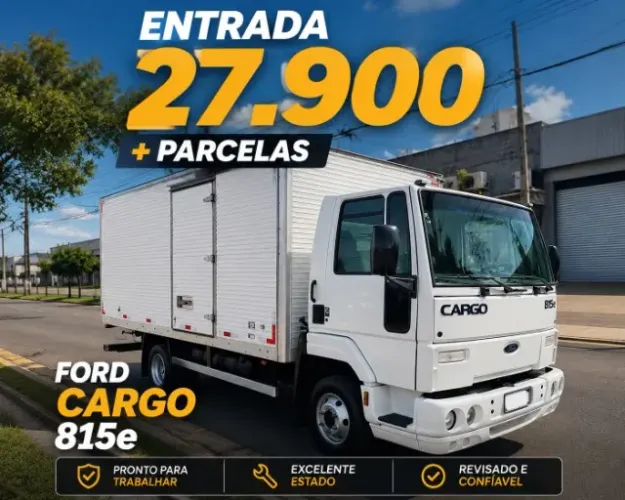 Ford Cargo 815e Financiamos