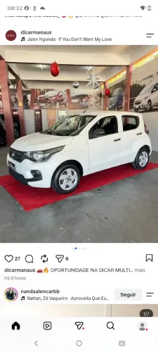 Fiat Mobi Easy ON 1.0 Fire Flex 5P. 2017