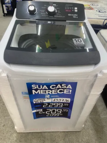 MÁQUINA DE LAVAR 15KG MUELLER